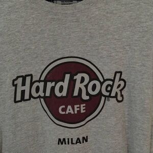 Hard Rock Cafe Milan, Large, Grey and Very Soft